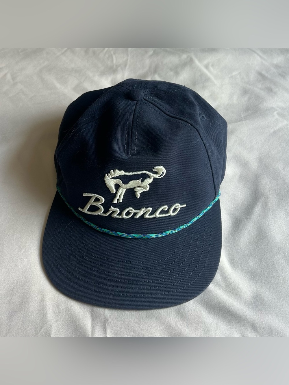 American Needle Ford Bronco Rope Hat – Navy Blue